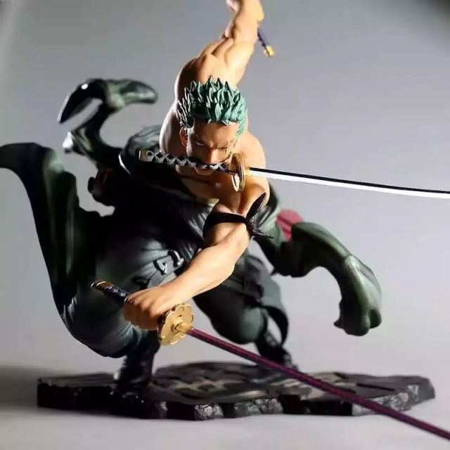 One Piece Anime Figure Roronoa Zoro Anime Statue Pvc Action Figure