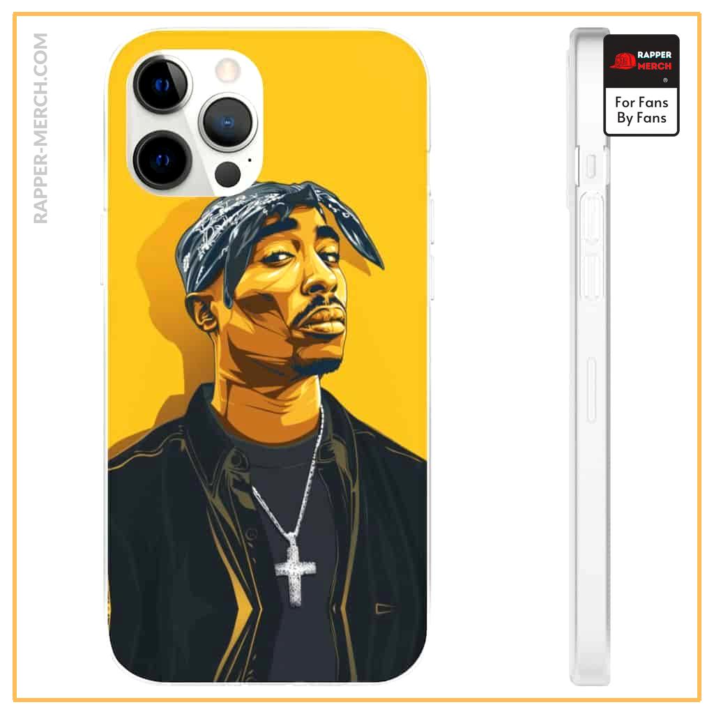 Tupac Shakur Cases Aesthetic Vibes Tupac Shakur Awesome Yellow Iphone