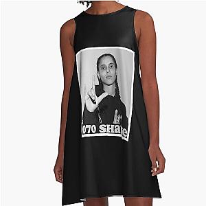 For Women Men 070 Shake Retro A-Line Vintage Band Dress