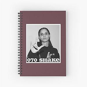 Shake bw poster. Spiral Notebook