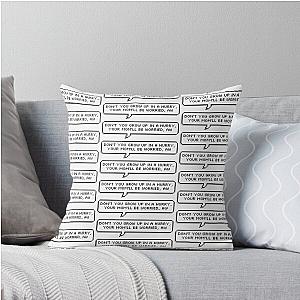 Violent Nights 070 Shake Guilty Conscience Throw Pillow