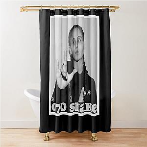 For Men and Women Poster Retro Vintage Shower Curtain