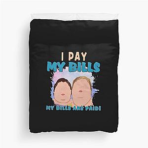 1000 lb Sisters art Duvet Cover