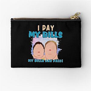 1000 lb Sisters art Zipper Pouch