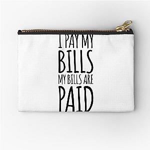 I pay my bills, my bills are paid! Amy Tammy Slaton 1000 lb Sisters   Zipper Pouch