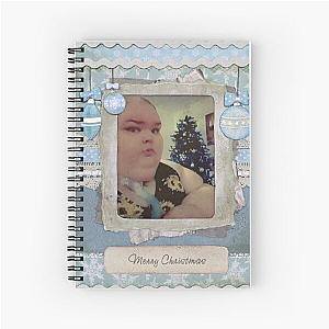 Unique design!! Tammy Slaton Merry Christmas!! 1000-Lb Sisters Spiral Notebook