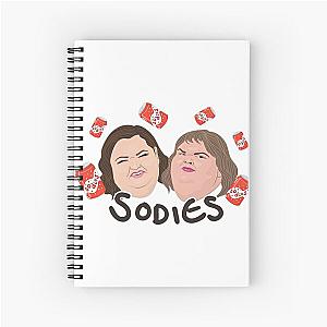 1000 lb Sisters 2 Spiral Notebook