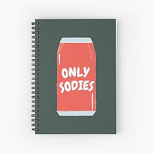 1000 Pound Sisters Iconic Line Only Sodies   Spiral Notebook