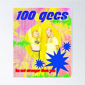 100 Gecs Design Poster