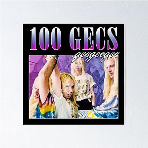 100 GECS 90'S RETRO STYLE TEE Poster