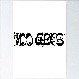 Gecs Merch 100 Gecs Logo Poster