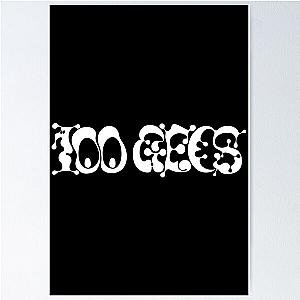 Gecs Merch 100 Gecs Logo Poster