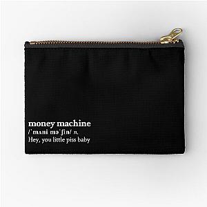 100 gecs Aesthetic Money Quote Lyrics Black Zipper Pouch