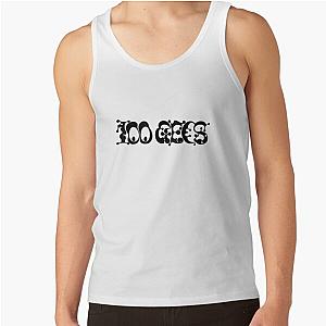 100 gecs text logo Tank Top