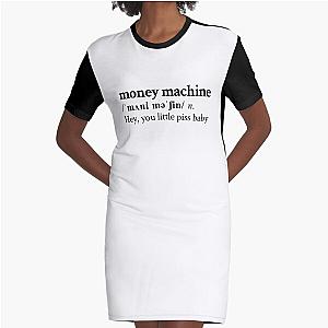 100 gecs Aesthetic Money Quote Lyrics Graphic T-Shirt Dress