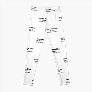 100 gecs Aesthetic Money Quote Lyrics Leggings