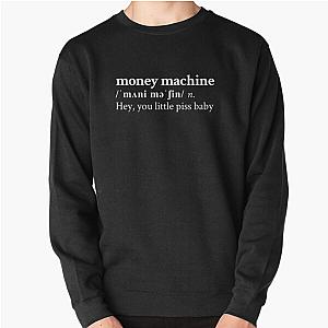 100 gecs Aesthetic Money Quote Lyrics Black Pullover Sweatshirt