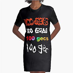 100 gecs (1) Graphic T-Shirt Dress