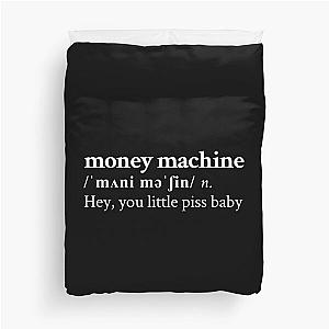 100 gecs Aesthetic Money Quote Lyrics Black Duvet Cover