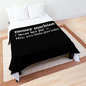 100 gecs Aesthetic Money Quote Lyrics Black Comforter