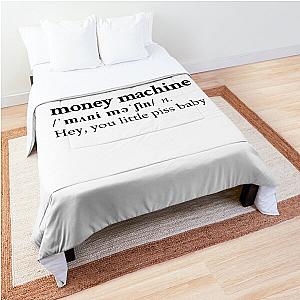 100 gecs Aesthetic Money Quote Lyrics Comforter