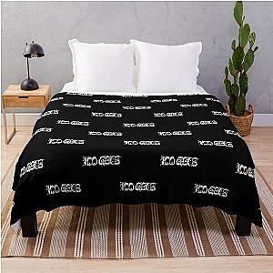 Gecs Merch 100 Gecs Logo Throw Blanket