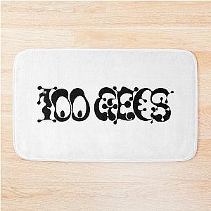 100 Gecs Merch 100 Gecs Logo Bath Mat