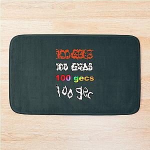 100 gecs (1) Bath Mat