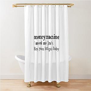 100 gecs Aesthetic Money Quote Lyrics Shower Curtain