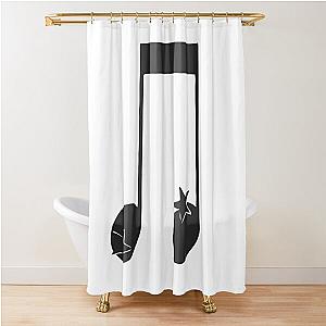 100 Gecs Merch Tattoo Shower Curtain