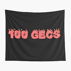 100 Gecs Flame Tapestry