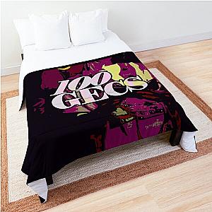 100 gecs meme Comforter