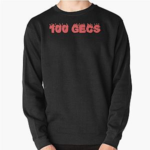 100 Gecs Flame Pullover Sweatshirt