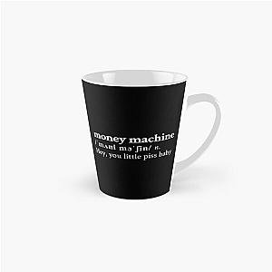 100 gecs Aesthetic Money Quote Lyrics Black Tall Mug