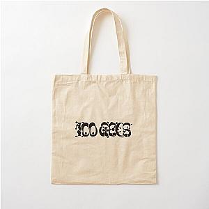 100 gecs text logo Cotton Tote Bag