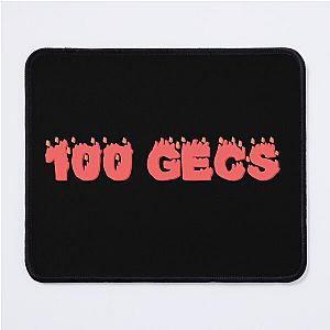 100 Gecs Flame Mouse Pad