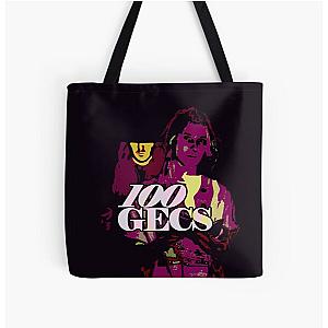 100 gecs meme All Over Print Tote Bag