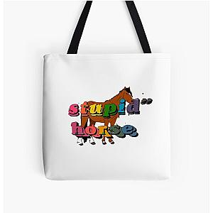 stupid horse 100 gecs All Over Print Tote Bag