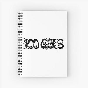 100 Gecs Merch 100 Gecs Logo Spiral Notebook