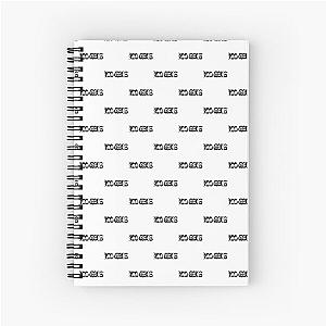 Gecs Merch 100 Gecs Logo Spiral Notebook