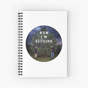 100 gecs i'm geccing sticker Spiral Notebook