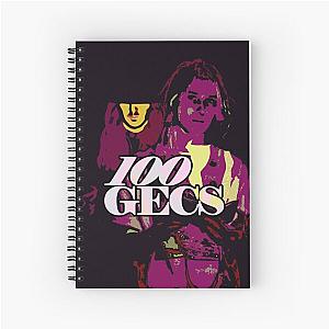 100 gecs meme Spiral Notebook