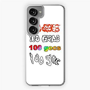 100 gecs (1) Samsung Galaxy Soft Case