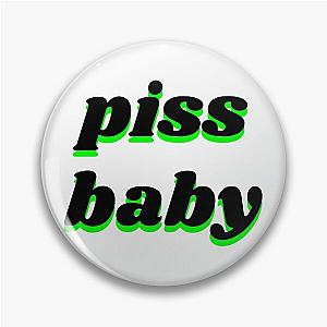 piss baby 100 gecs sticker Pin