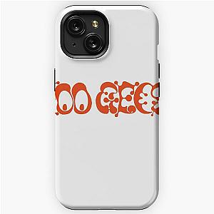 100 gecs text logo orange iPhone Tough Case