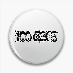 100 Gecs Merch 100 Gecs Logo Pin