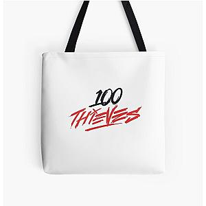 100 thieves All Over Print Tote Bag