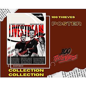 100 Thieves Posters