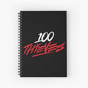 Thieves Merch 100 Thieves Logo Spiral Notebook