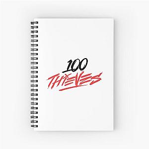 100 Thieves Logo Spiral Notebook